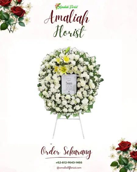 Krans Bunga Duka Darmakradenan